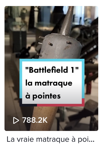 Musée des armées sur TikTok