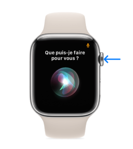 L’assistant vocal Siri sur l’Apple Watch